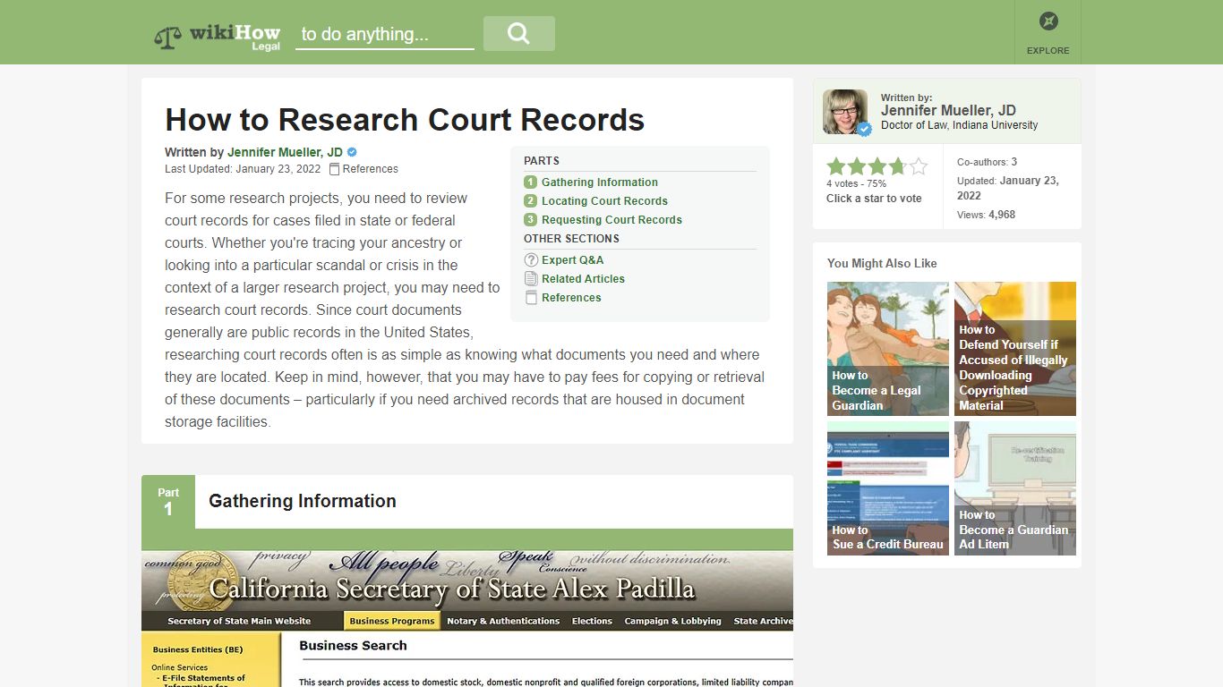 How to Research Court Records: 11 Steps (with Pictures) - wikiHow Legal